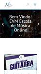 Mobile Screenshot of escolavirtualdemusica.com.br